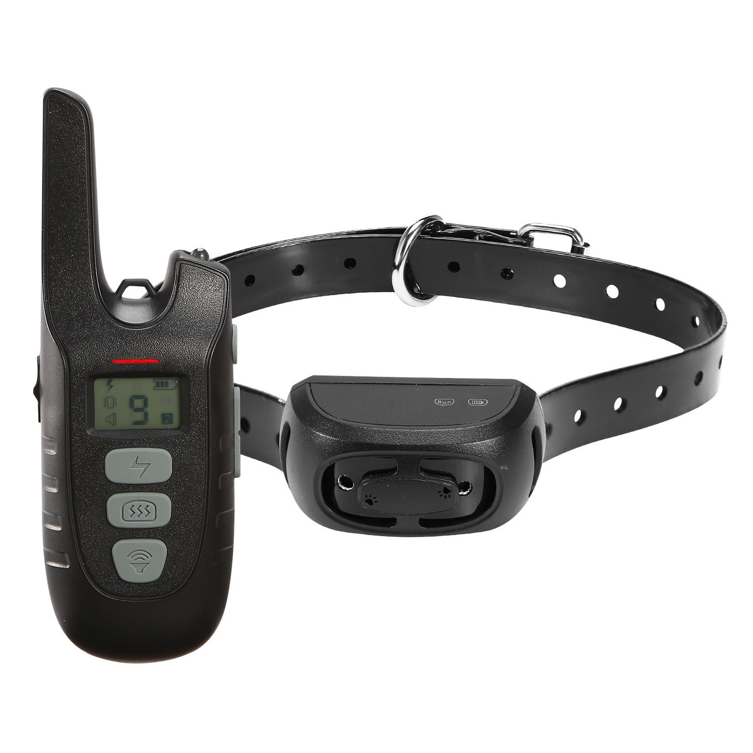 Rechargeable Remote Dog Training Collar – Waterproof, IP67, 875 Yard Range, Adjustable Shock Levels