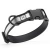 Biothane Reflective Collar With Quick Release Buckle