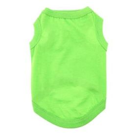Cotton Dog Tank - Green Flash (DoggieDesign Size: X-Small)