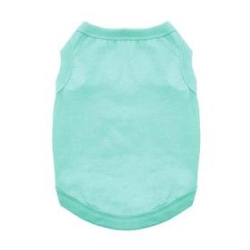 Cotton Dog Tank - Teal (DoggieDesign Size: X-Small)