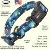 Dogline Biothane Full Color Design Printed Dog Collar with Quick Release Buckle